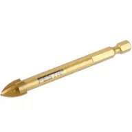 Fúrószár hatlapú 1/4" TITAN 5mm kerámia, üveg