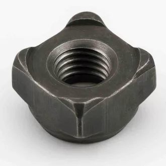 Négylapú hegesztő anya M12 natúr Din 928