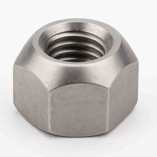 Önzáró anya roppantott M8 A4-es saválló Din 980