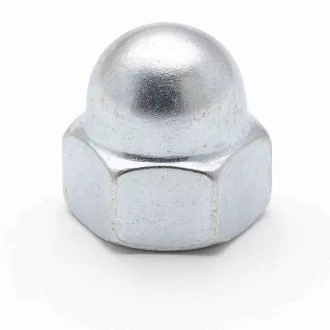 Zárt anya M10 horganyzott Din 1587