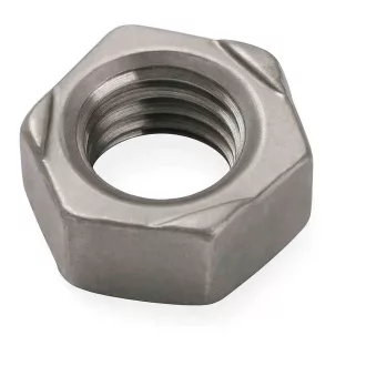 Hatlapú hegesztő anya M10 natúr Din 929