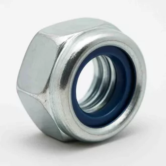 Önzáró anya M10 10. minőség horganyzott Din 985