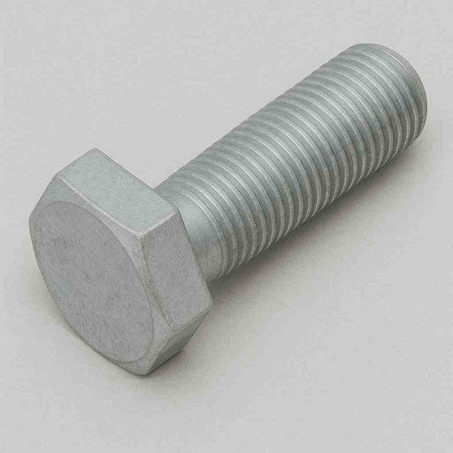 Hatlapfejű csavar DIN 933 M20x75 8.8-as minőség horganyzott