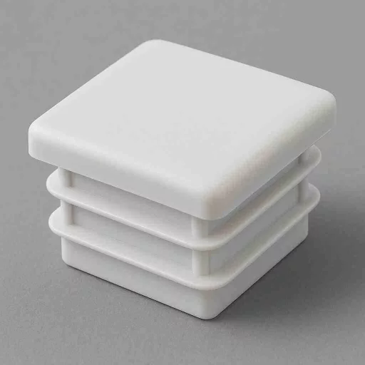 Zártszelvény dugó fehér 30x30 mm